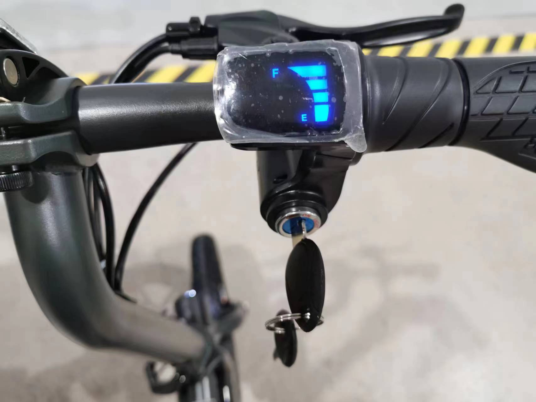 S2 Electric bike throttle set (throttle with display and lock)