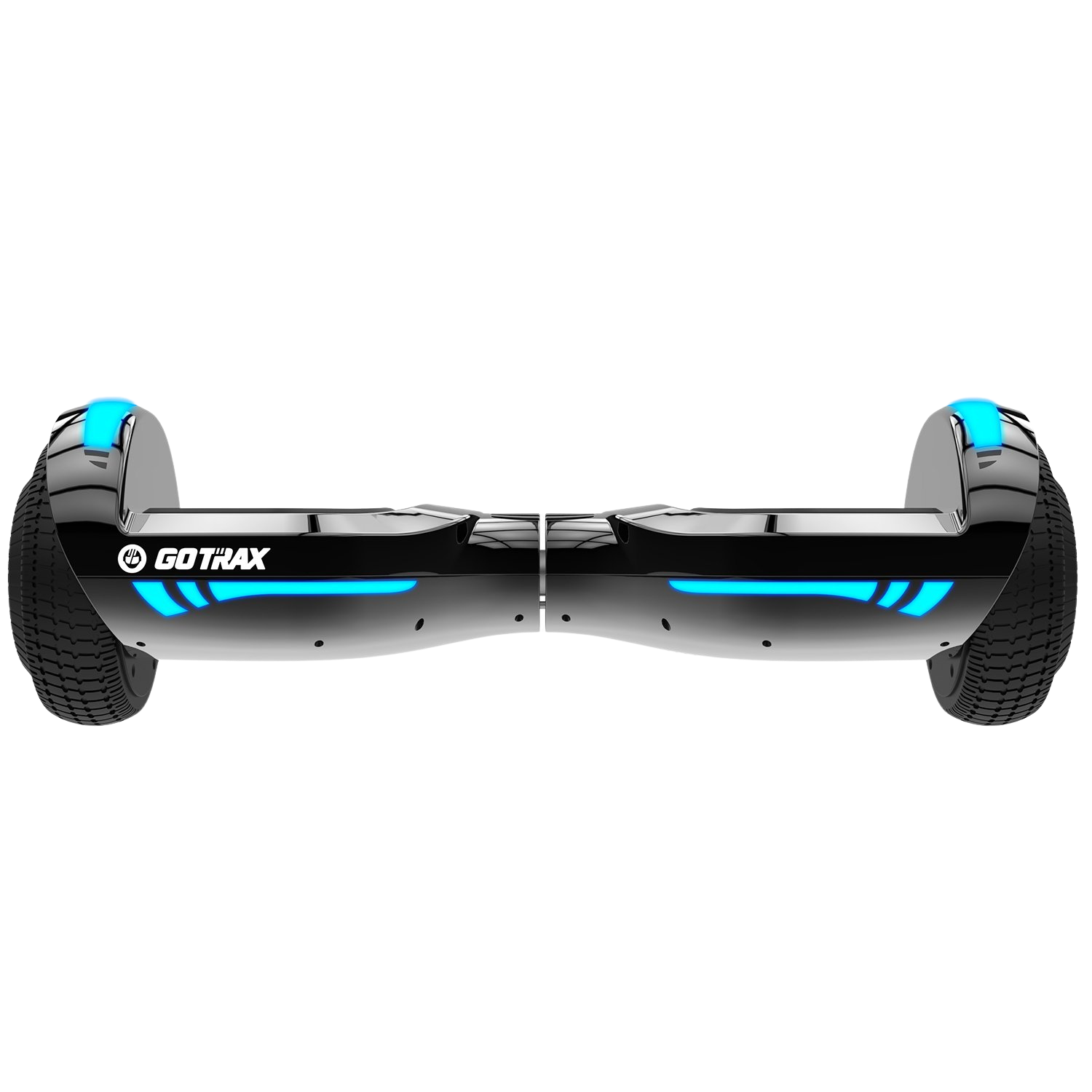 Gotrax Glide Chrome Bluetooth Self Balancing Hoverboard with Bright LED Lighting 6.5"-Max 5KM Range & 10KPH Max Speed