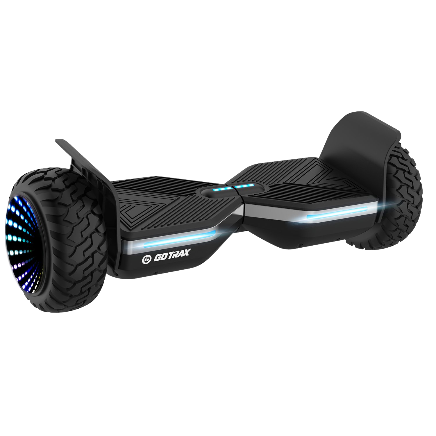 Gotrax Infinity Pro Off-road Self Balancing Hoverboard with Flash light 8.5"-Max 12KM Range & 12KPH Max Speed