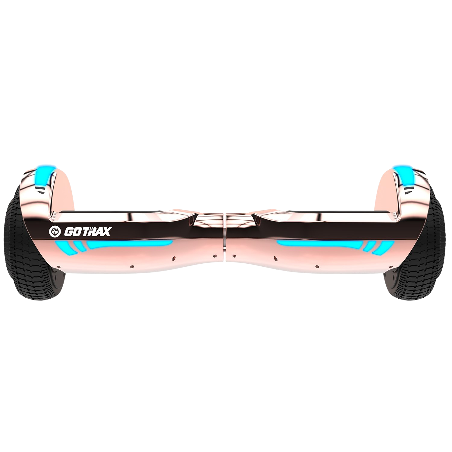 Gotrax Glide Chrome Bluetooth Self Balancing Hoverboard with Bright LED Lighting 6.5"-Max 5KM Range & 10KPH Max Speed