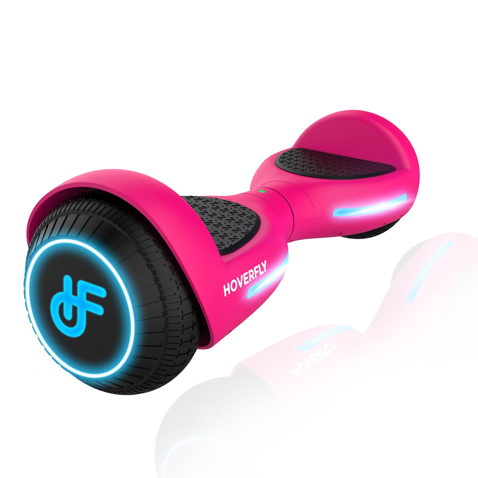 Gotrax Flash Lightweight Self Balancing Hoverboard with Bright LED Lighting 6.3"-Max 4KM Range & 8KPH Max Speed