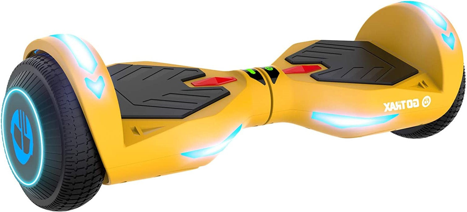Gotrax Nova Self Balancing Hoverboard with Bright LED Lighting 6.5"-Max 5KM Range & 10KPH Max Speed