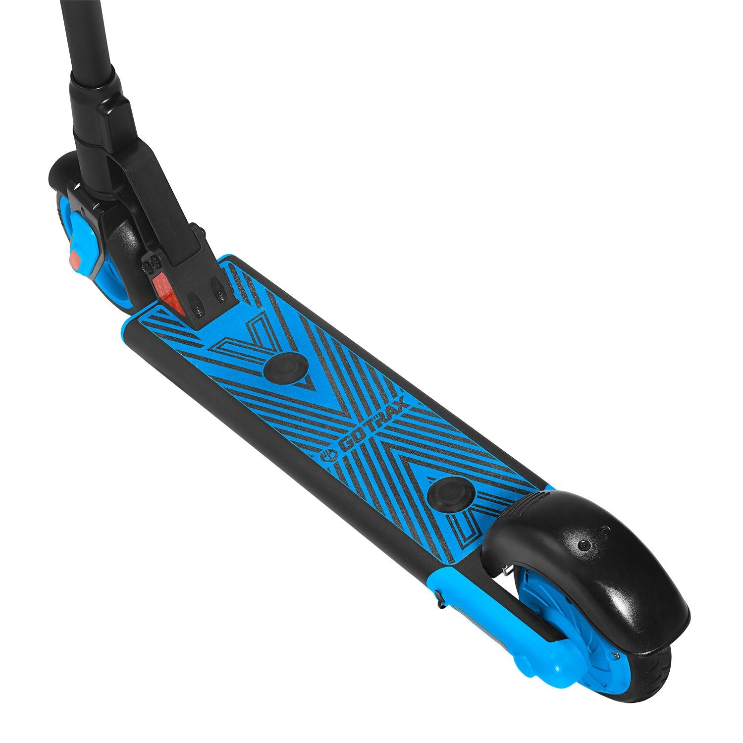 Blue gks electric scooter for kids deck image