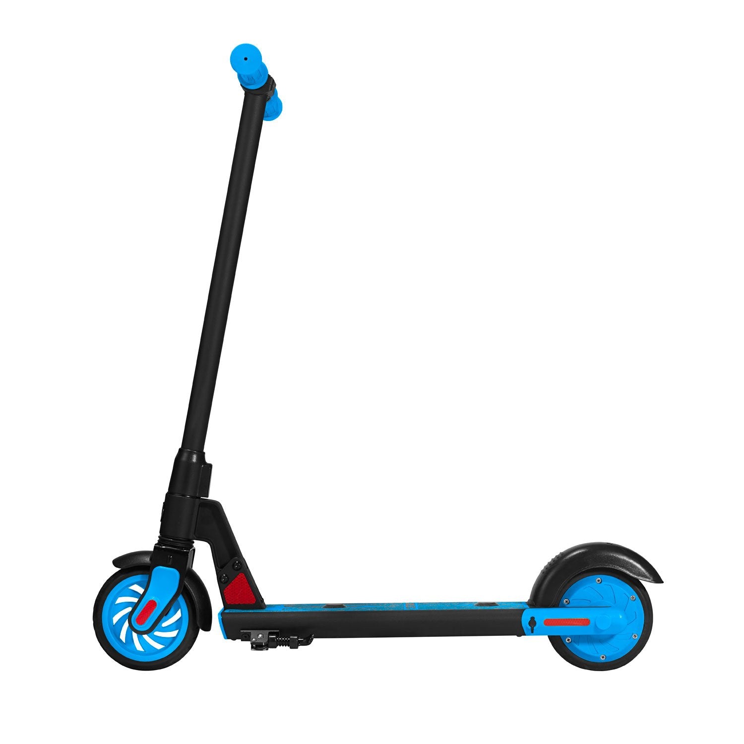 Blue gks electric scooter for kids side image